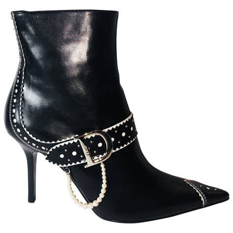 christian dior booties|dior high heel boots.